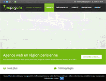 Tablet Screenshot of papagaio.fr